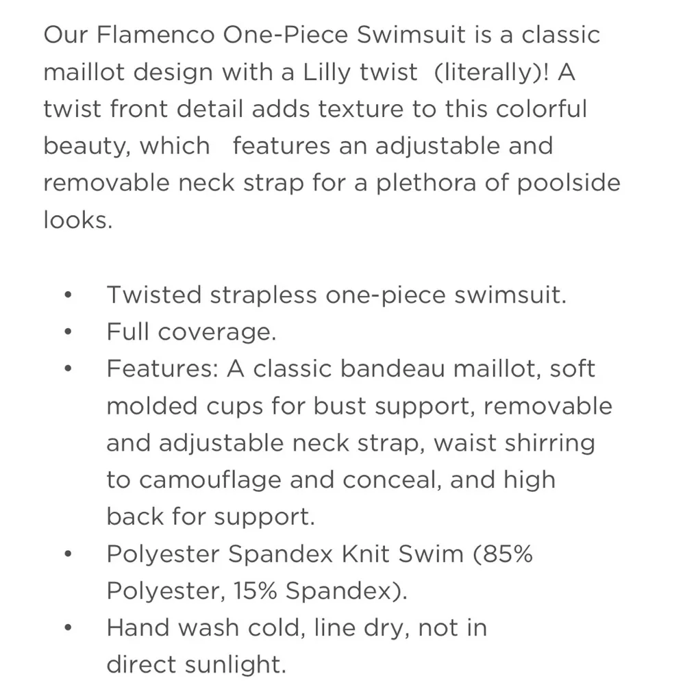 Lilly Pulitzer flamenco one piece swimsuit - Picture 6 of 15